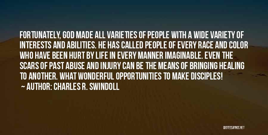 Scars And God Quotes By Charles R. Swindoll