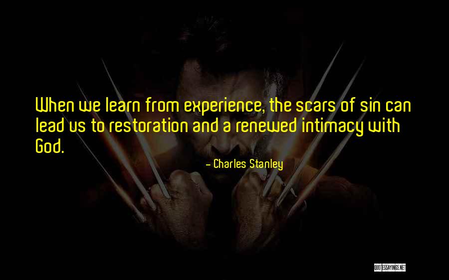 Scars And God Quotes By Charles Stanley