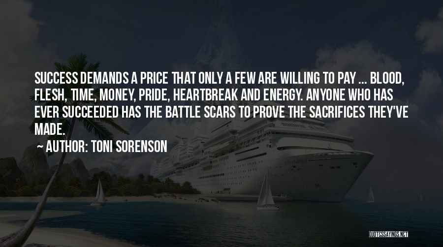 Scars And Life Quotes By Toni Sorenson