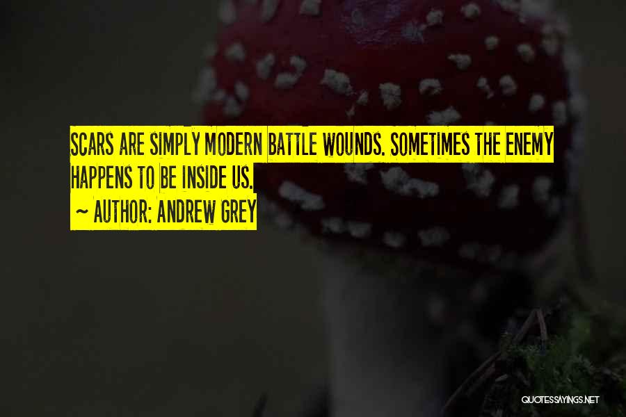 Scars From Surgery Quotes By Andrew Grey