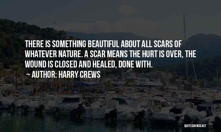 Scars Healed Quotes By Harry Crews