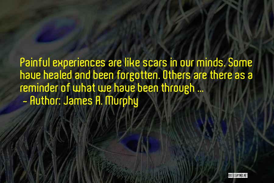 Scars Healed Quotes By James A. Murphy