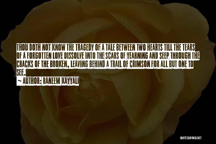 Scars Love Quotes By Raneem Kayyali