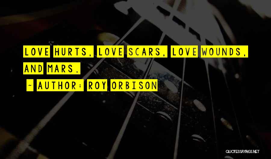Scars Wounds Quotes By Roy Orbison