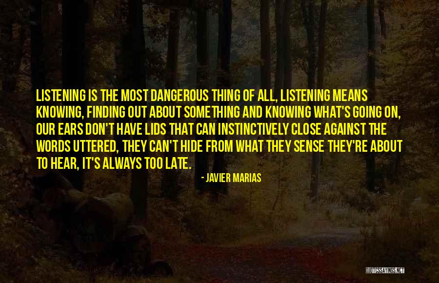 Scartozzi Teacher Quotes By Javier Marias Scartozzi Teacher Quotes By Javier Marias