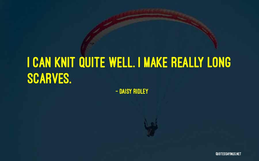 Scarves With Quotes By Daisy Ridley