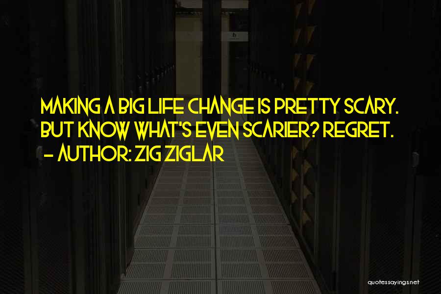 Scary Change Quotes By Zig Ziglar
