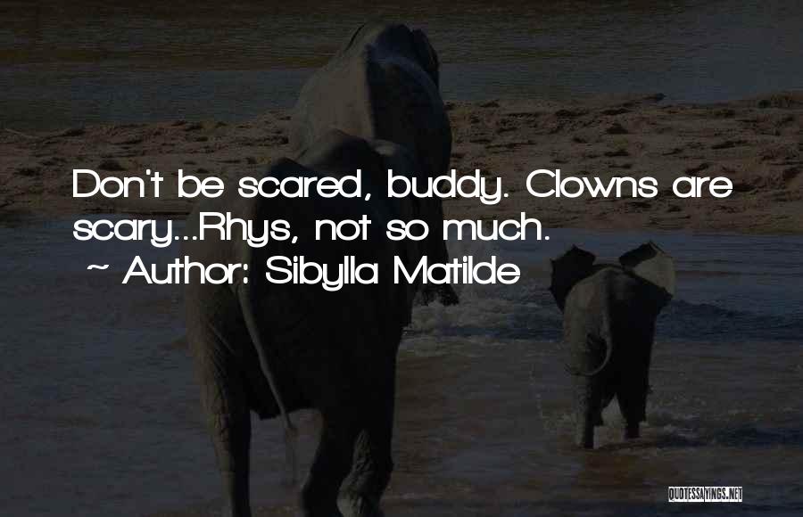 Scary Clowns Quotes By Sibylla Matilde