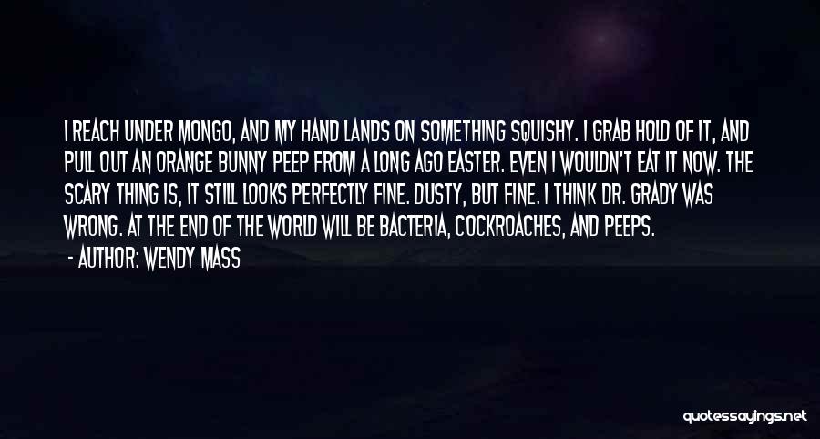 Scary Easter Bunny Quotes By Wendy Mass