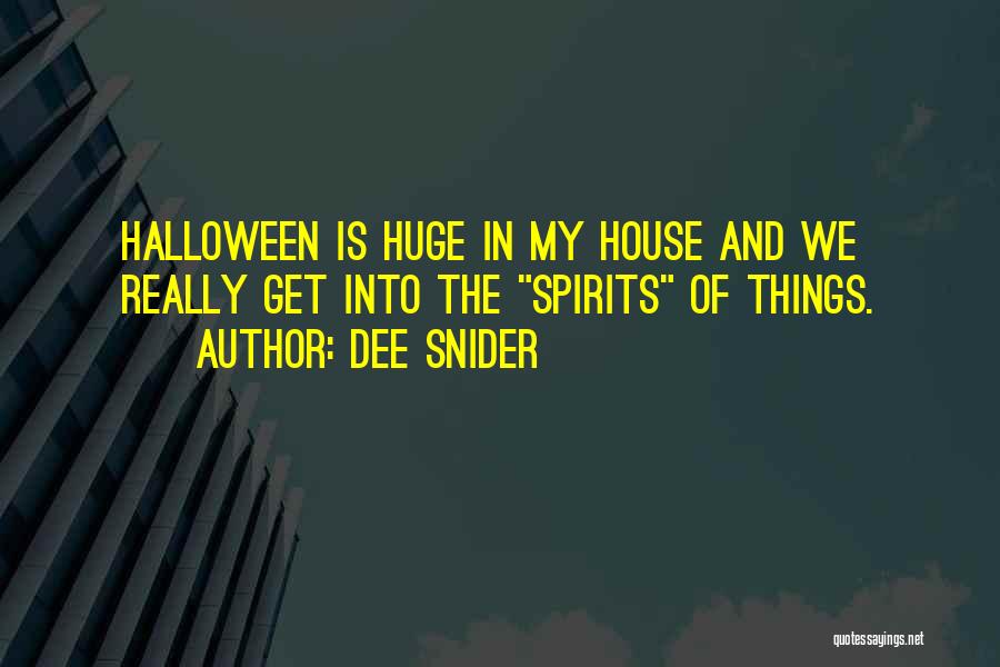 Scary Halloween Quotes By Dee Snider