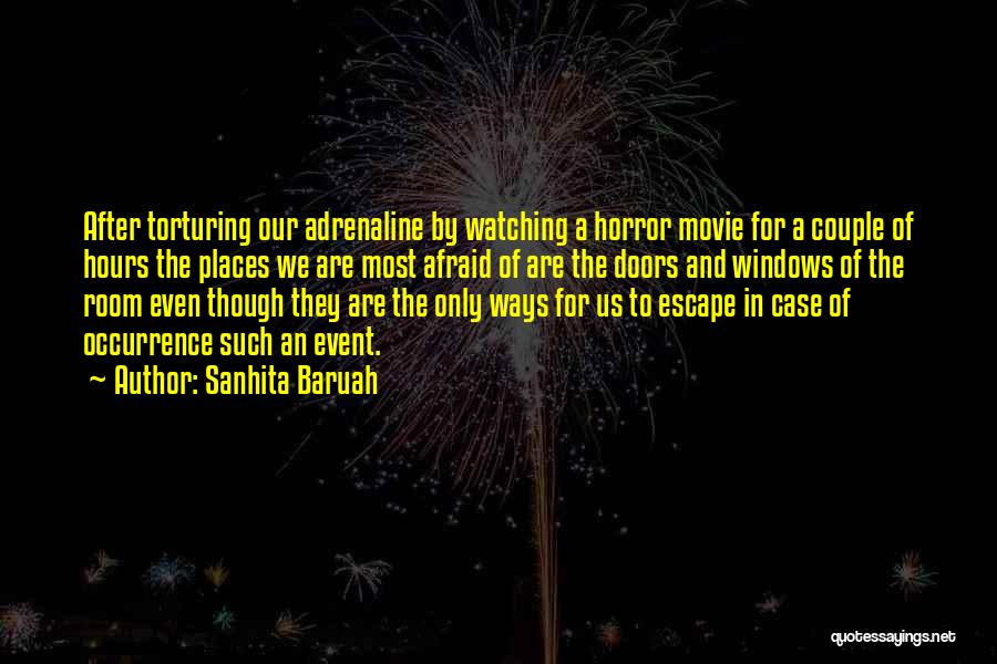Scary Horror Movie Quotes By Sanhita Baruah