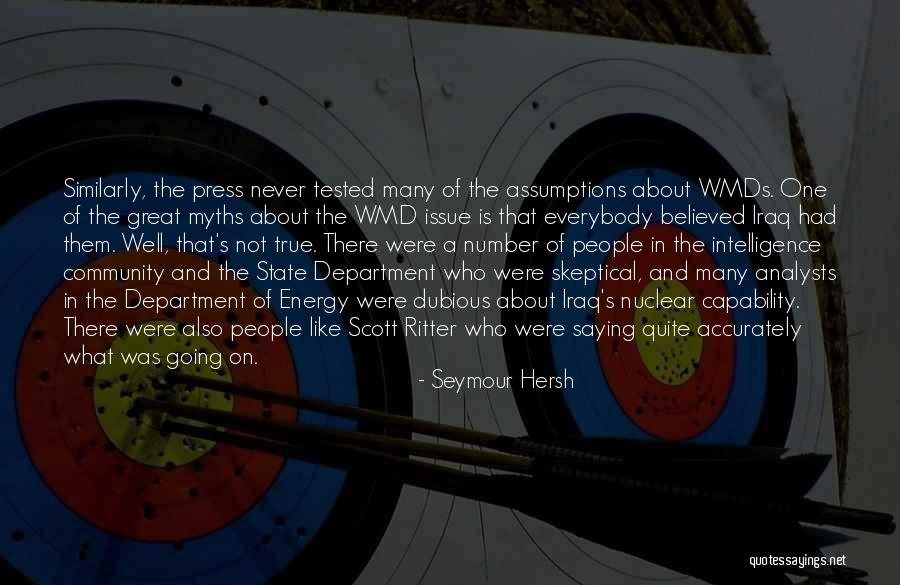 Scary Mountains Quotes By Seymour Hersh Scary Mountains Quotes By Seymour Hersh