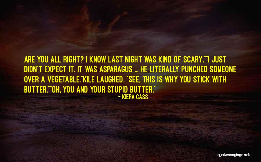 Scary Night Quotes By Kiera Cass Scary Night Quotes By Kiera Cass