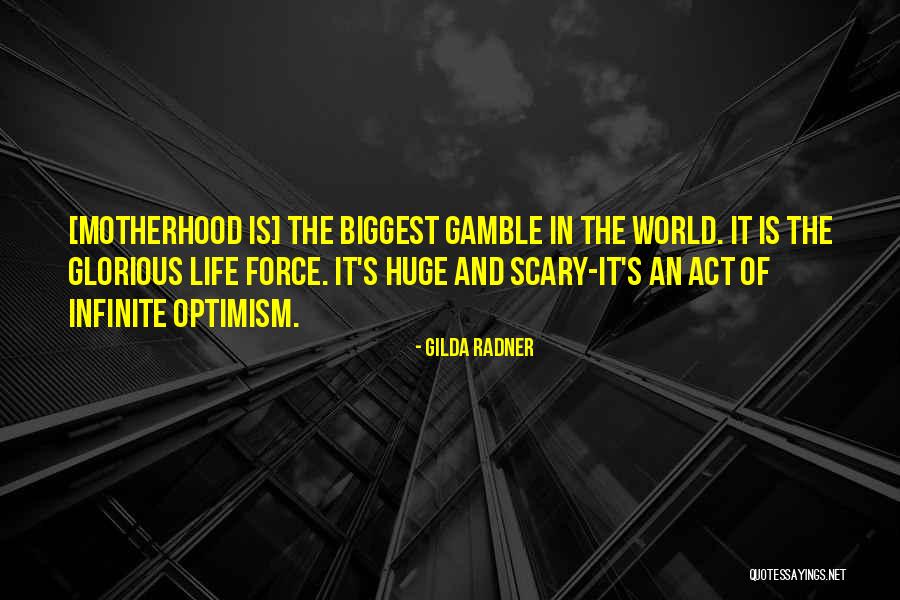 Scary World Quotes By Gilda Radner Scary World Quotes By Gilda Radner