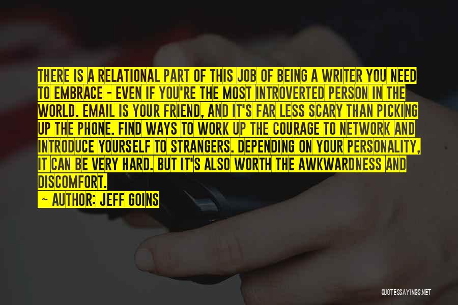 Scary World Quotes By Jeff Goins