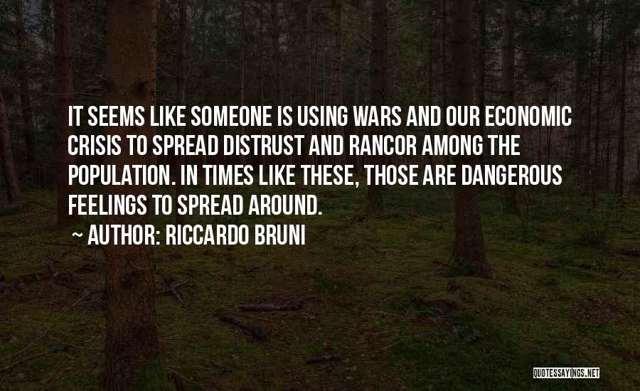 Scary World Quotes By Riccardo Bruni