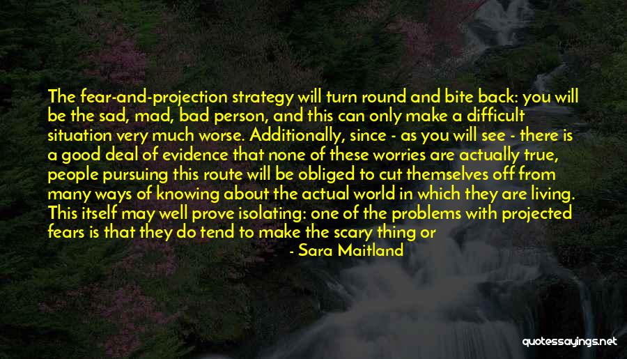 Scary World Quotes By Sara Maitland Scary World Quotes By Sara Maitland