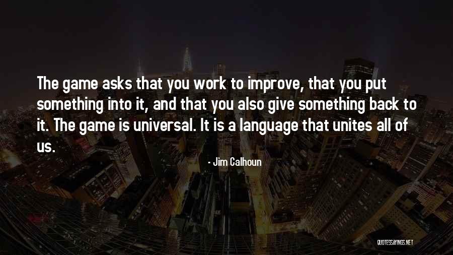 Scemo In English Quotes By Jim Calhoun Scemo In English Quotes By Jim Calhoun