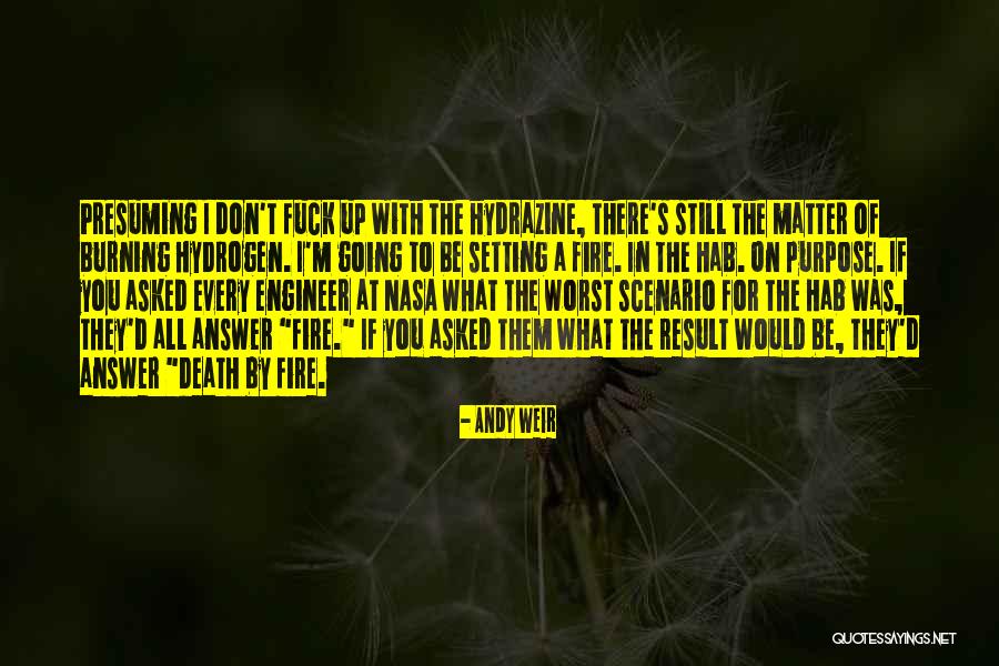 Scenario If Quotes By Andy Weir