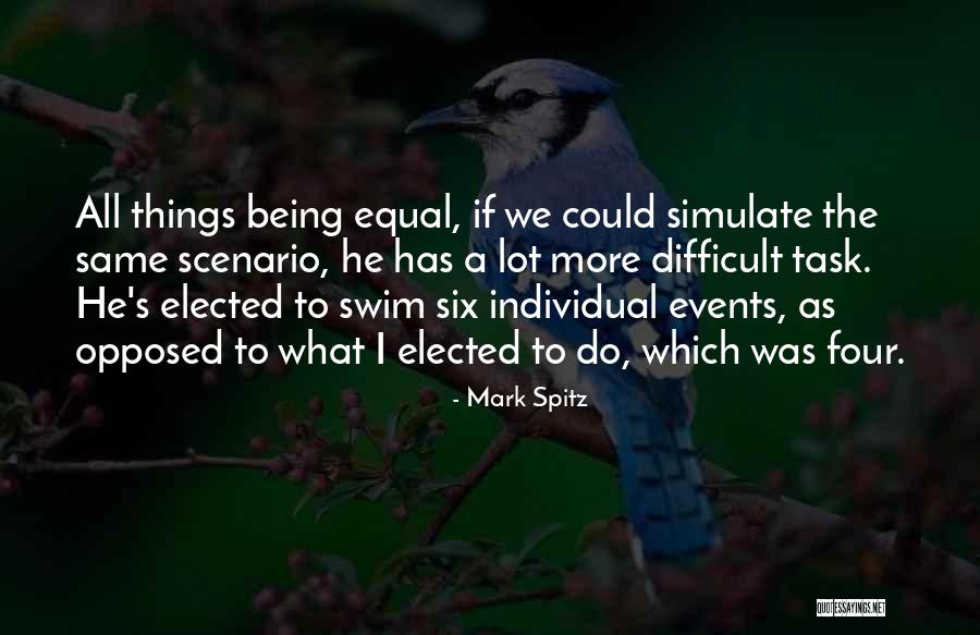 Scenario If Quotes By Mark Spitz