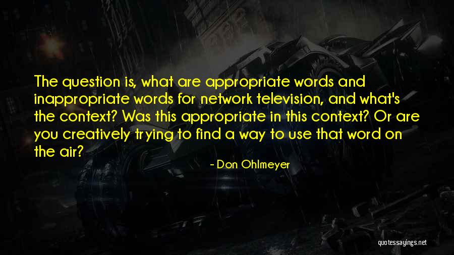 Scendo Quotes By Don Ohlmeyer Scendo Quotes By Don Ohlmeyer