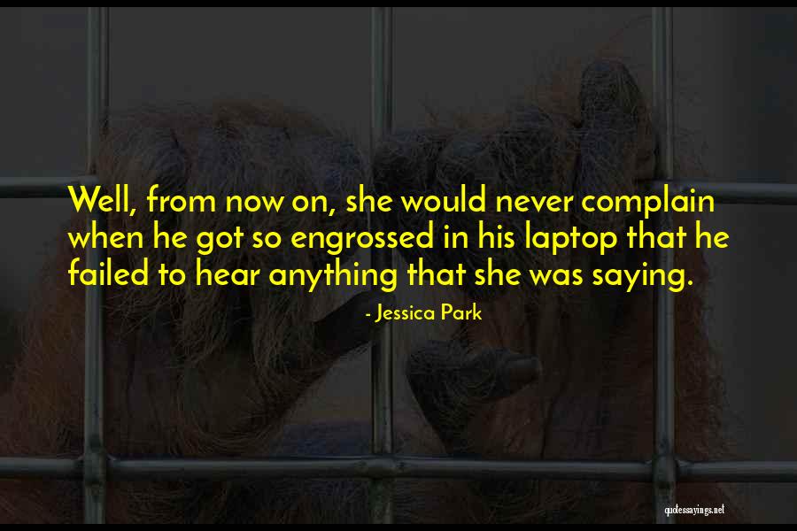 Sceneindgangen Quotes By Jessica Park Sceneindgangen Quotes By Jessica Park