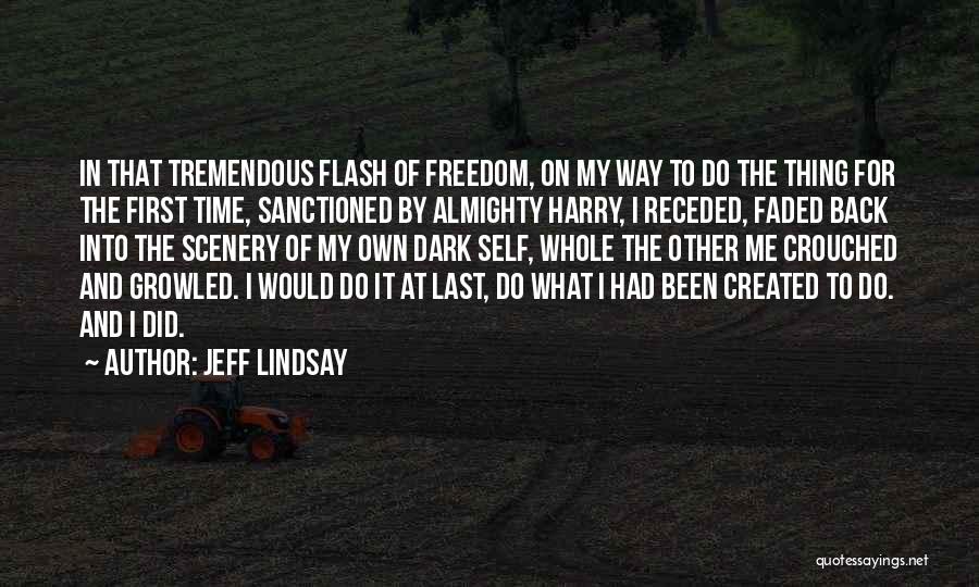 Scenery Quotes By Jeff Lindsay