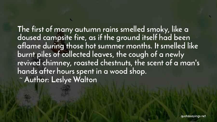 Scent Of A Man Quotes By Leslye Walton