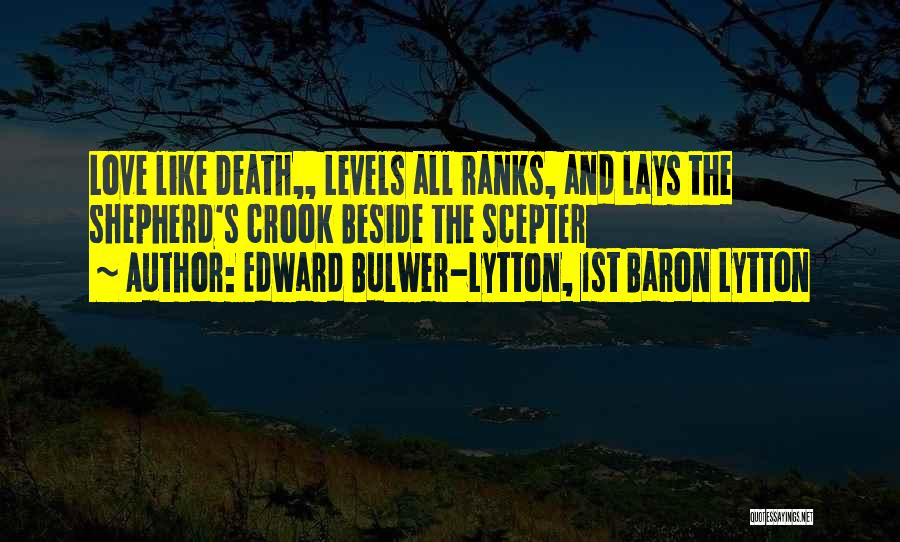 Scepter Quotes By Edward Bulwer-Lytton, 1st Baron Lytton