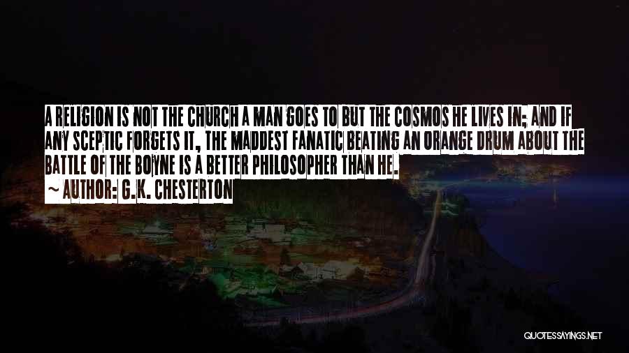 Sceptic Quotes By G.K. Chesterton