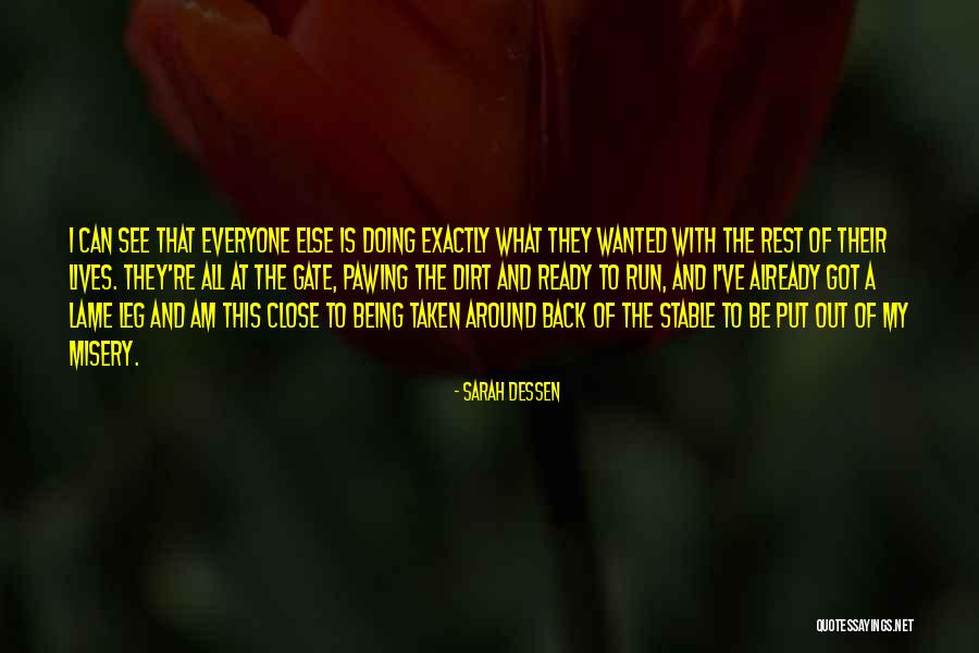 Schaech Wife Quotes By Sarah Dessen Schaech Wife Quotes By Sarah Dessen