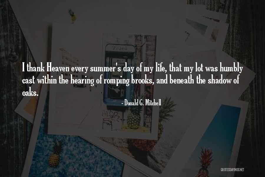 Schalles Cradle Quotes By Donald G. Mitchell Schalles Cradle Quotes By Donald G. Mitchell