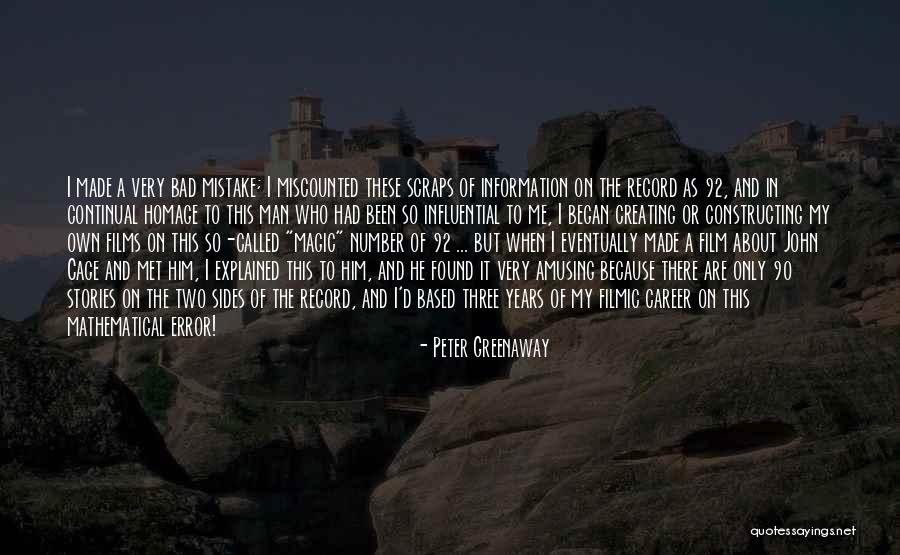 Schaper Park Quotes By Peter Greenaway Schaper Park Quotes By Peter Greenaway