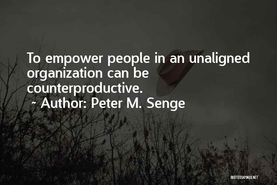 Scharpf Builders Quotes By Peter M. Senge