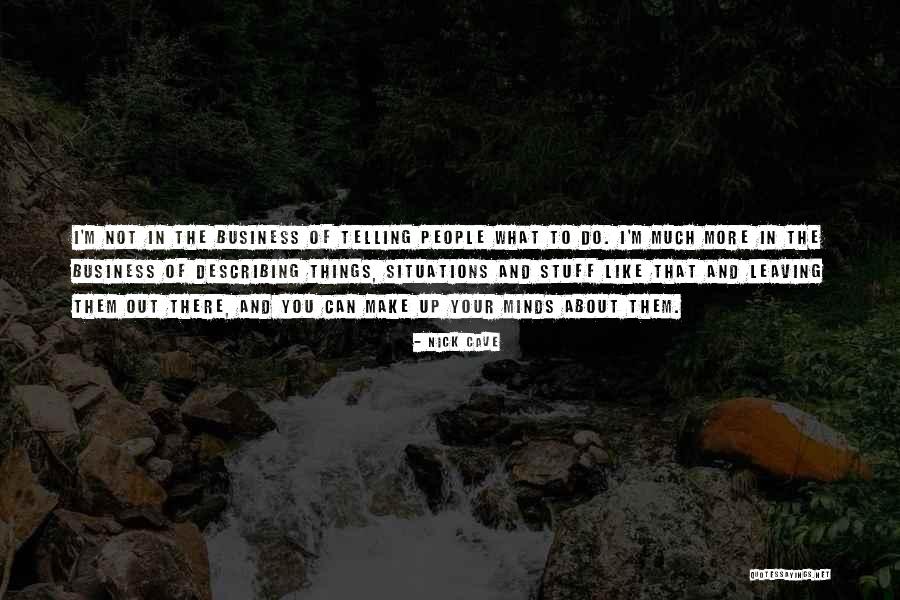 Scheckter And Brack Quotes By Nick Cave Scheckter And Brack Quotes By Nick Cave