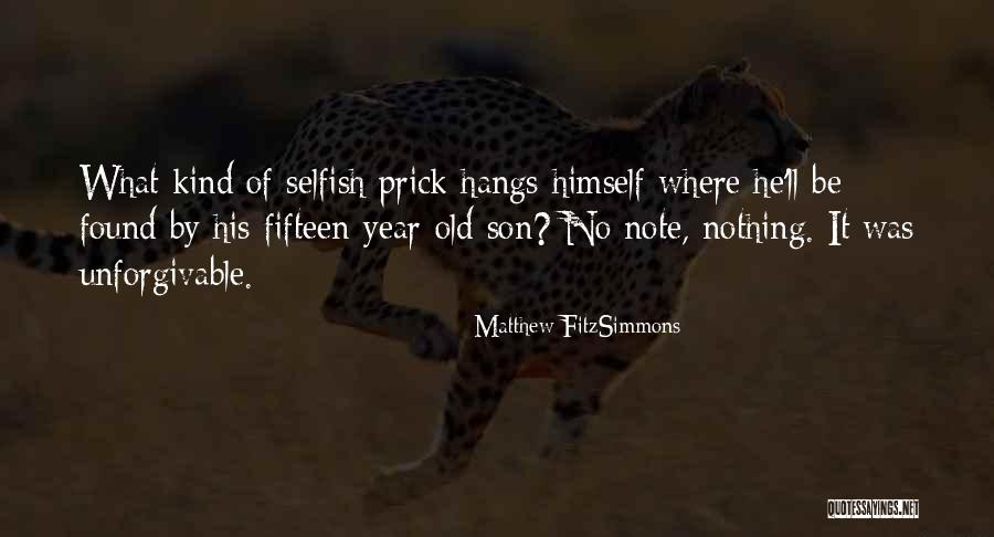 Scheidingstechnieken Quotes By Matthew FitzSimmons