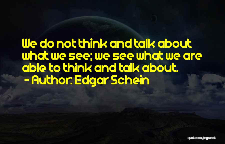 Schein Quotes By Edgar Schein