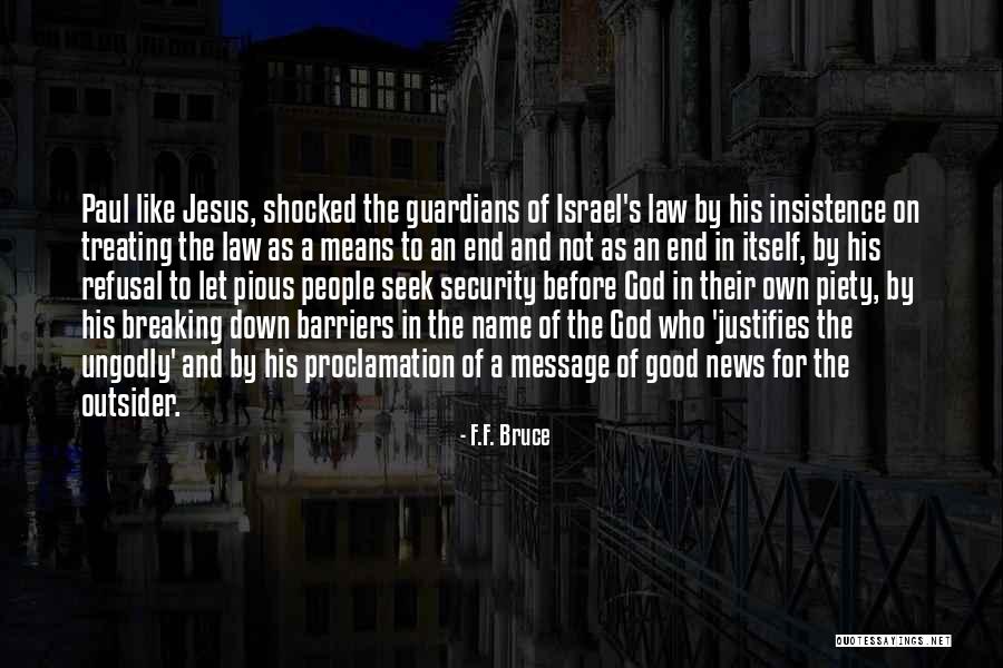 Scheinen Perfekt Quotes By F.F. Bruce Scheinen Perfekt Quotes By F.F. Bruce