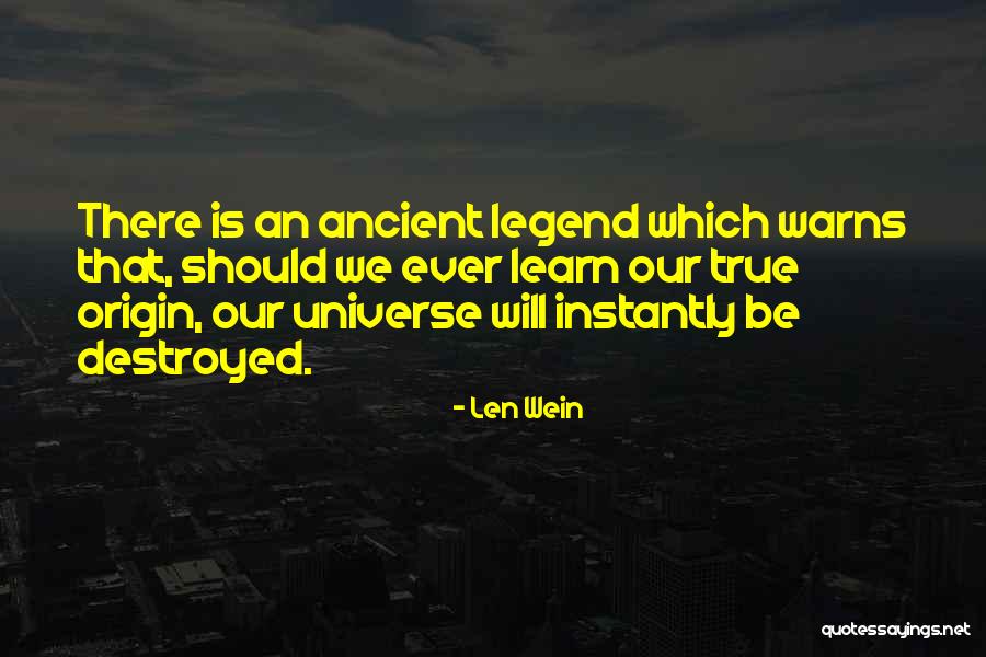Scheiner David Quotes By Len Wein Scheiner David Quotes By Len Wein