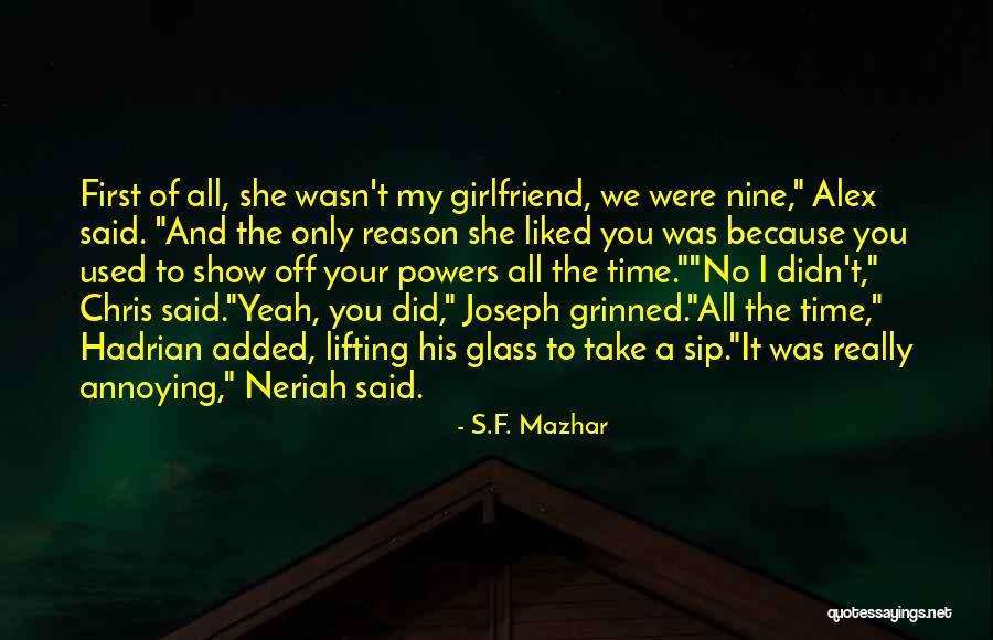 Scheitern An Quotes By S.F. Mazhar Scheitern An Quotes By S.F. Mazhar