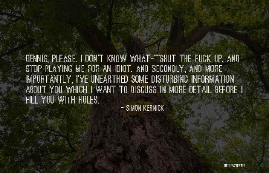 Schelske Craig Quotes By Simon Kernick Schelske Craig Quotes By Simon Kernick