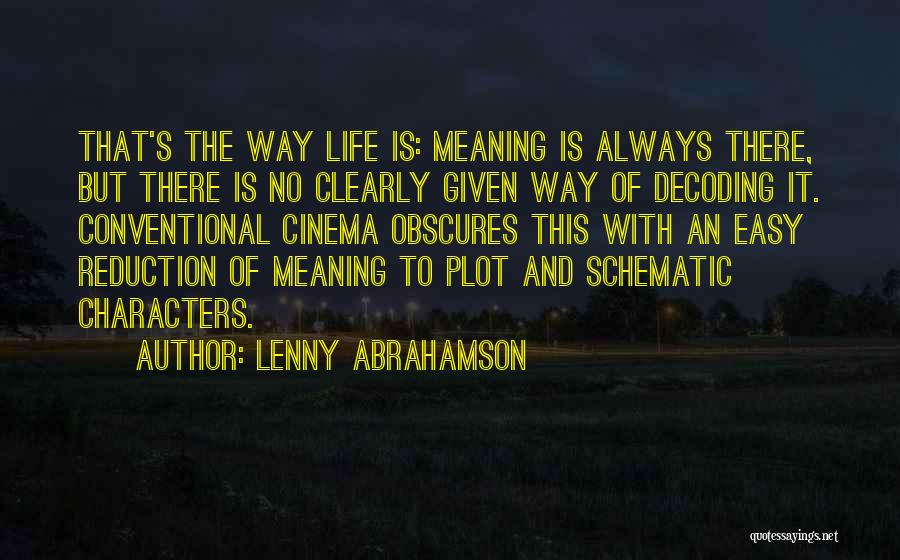 Schematic Quotes By Lenny Abrahamson