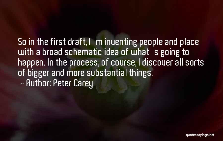 Schematic Quotes By Peter Carey