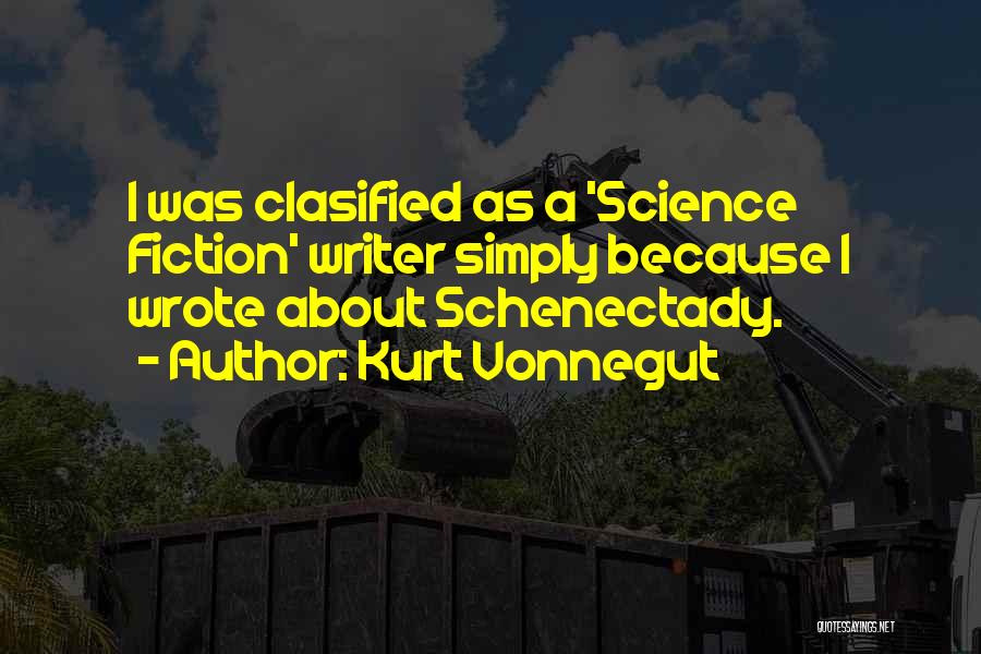 Schenectady Quotes By Kurt Vonnegut