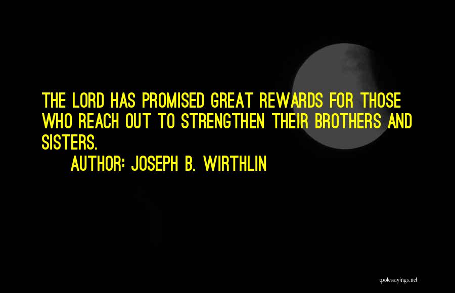 Scheurer Hospital Patient Quotes By Joseph B. Wirthlin