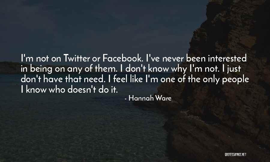 Schiatti Clothing Quotes By Hannah Ware