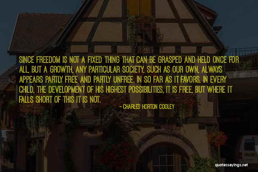 Schirmer Test Quotes By Charles Horton Cooley