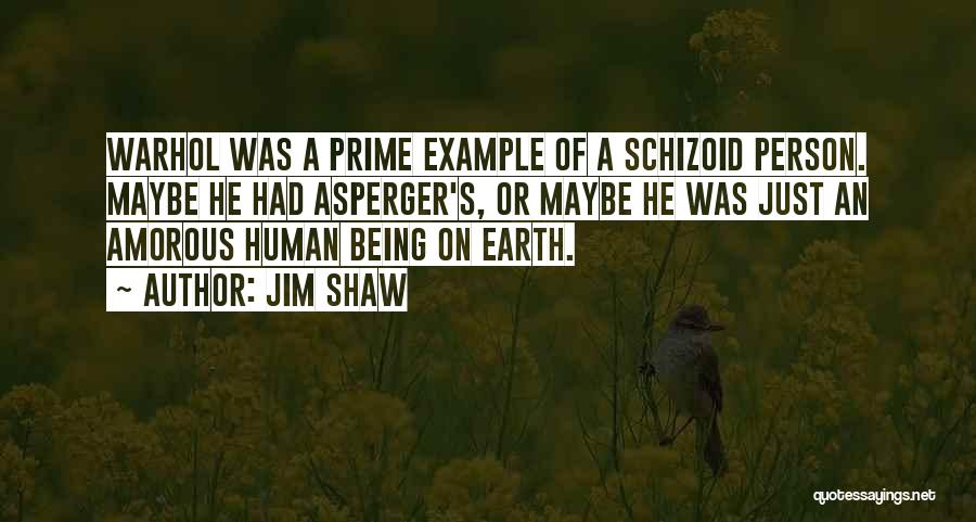 Schizoid Quotes By Jim Shaw