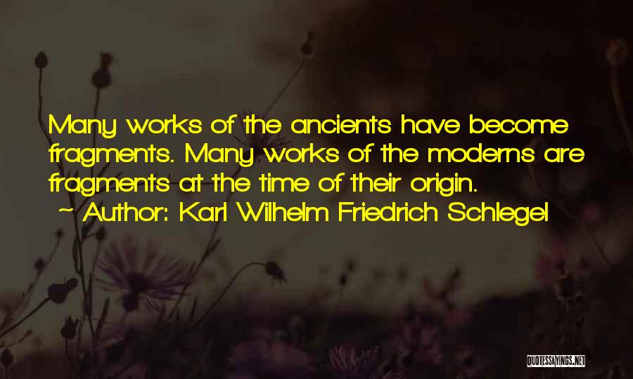 Schlegel Quotes By Karl Wilhelm Friedrich Schlegel