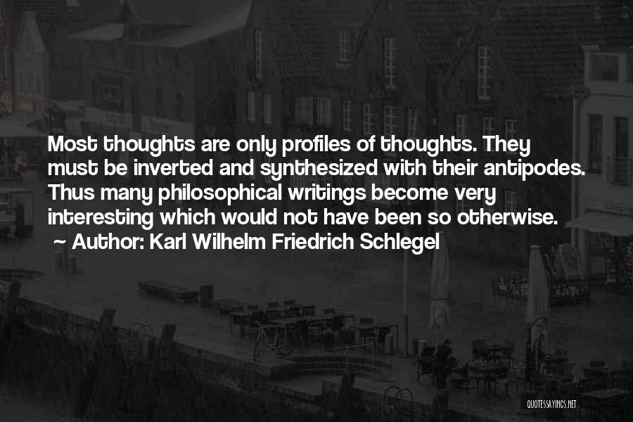 Schlegel Quotes By Karl Wilhelm Friedrich Schlegel